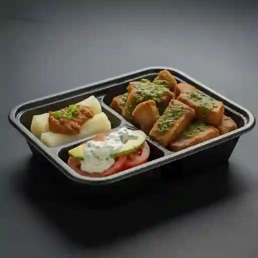 Chicharron al chimichurri