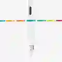 Lamy Estilógrafo Safari Blanco Anillo Multicolor