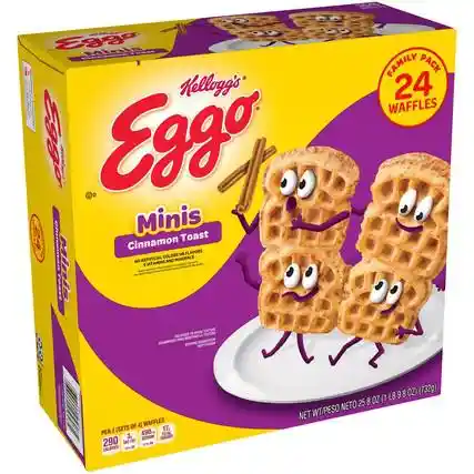 Eggo Waffle Cinnamon Toast