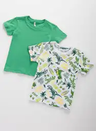 Camiseta Manga Corta 3T Verde People