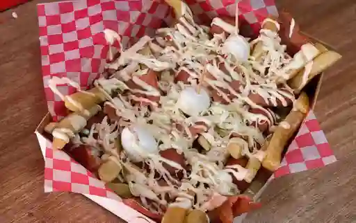 Salchipapa Mexicana.