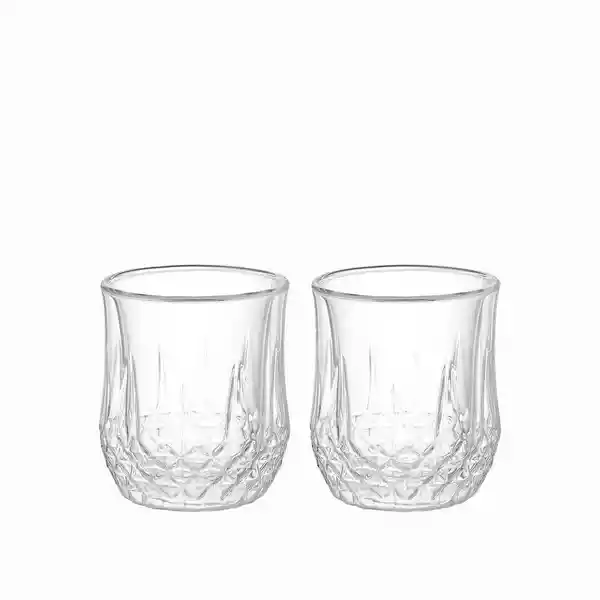 Set Vaso Doble Pared Licor 230 mL Ambiente Gourmet