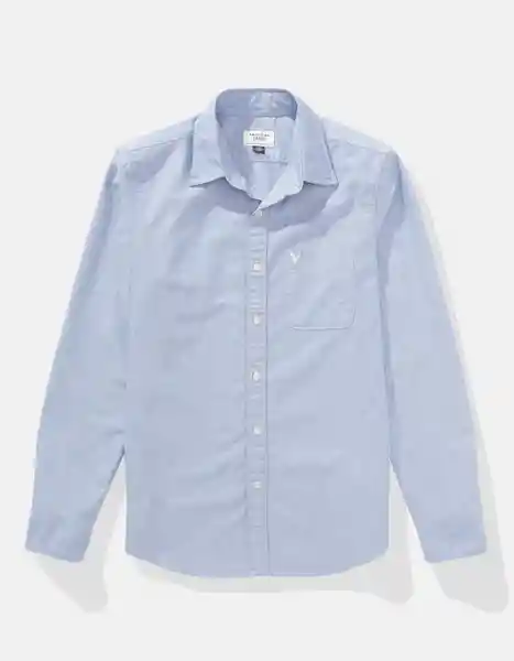 Camisa Hombre Azul Talla SMALL 2830400 American Eagle