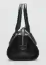 Bolso P Cuenca Negro Talla 99 Mujer Mango