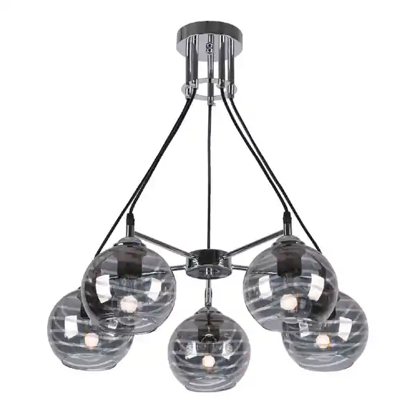 Ikelite Lámpara Techo Cromo 5 L E27 60W