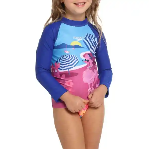 Camiseta Manga Larga Sns Bebe Riviera Femenino 0053 02 Speedo