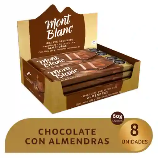 Mont Blanc Chocolate Con Leche De Almendras