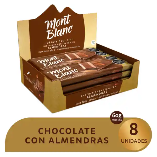 Mont Blanc Chocolate Con Leche De Almendras