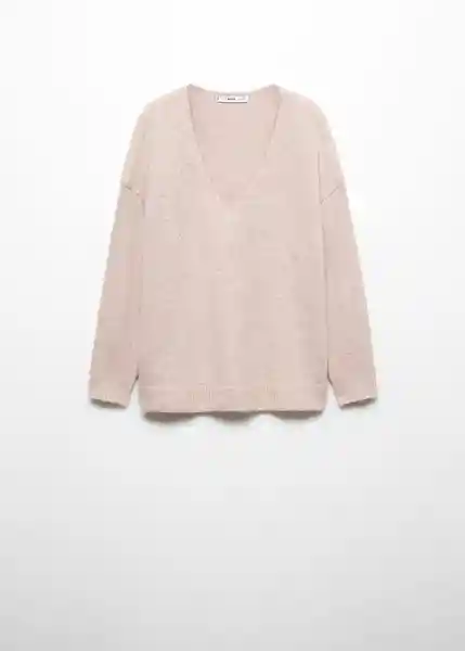 Saco Jersey Kim Rosa Pastel Talla 27 Mujer Mango