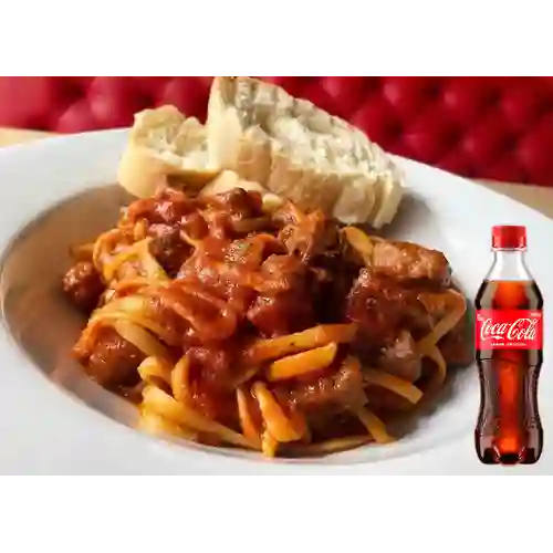 Combo Lomito Pomodoro + Coca Cola Original 400 ml