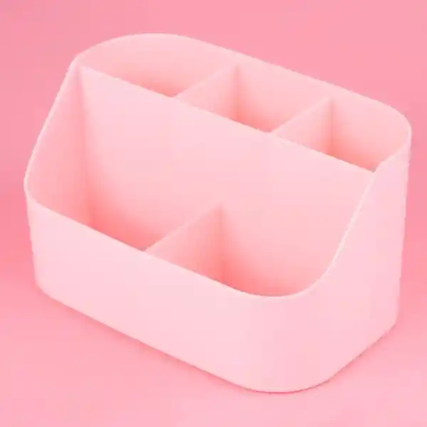 Organizador de Plástico de 5 Ranuras Mori Girl Rosa Miniso