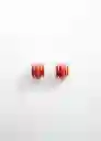 Pendientes Marina Coral Talla 99 Mujer Mango