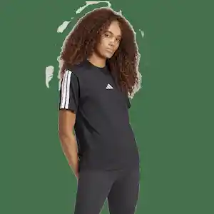 Adidas Camiseta 3s sj Para Mujer Negro Talla Ref: JM2393