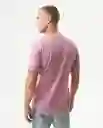 Camiseta Básica Cuello U Masculino Morado M 171610 Chevignon