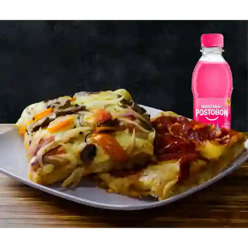 Combo 2 Pizzas + Gaseosa de 250ml