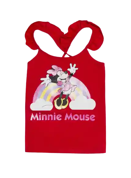 Camiseta Manga Sisa Rojo Talla 18/24 Meses