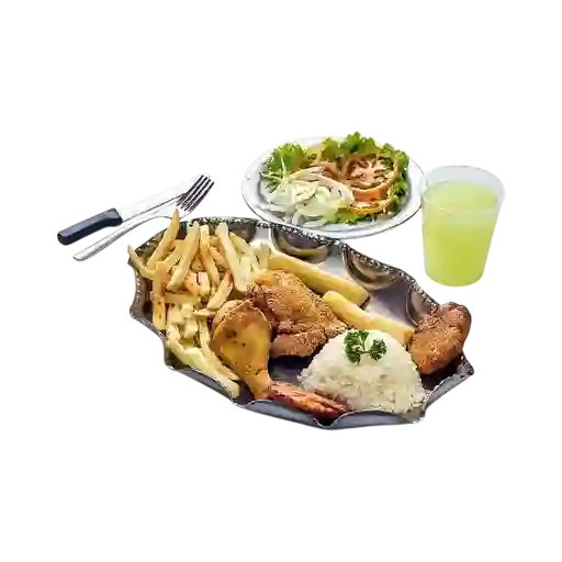 Bandeja con Pollo