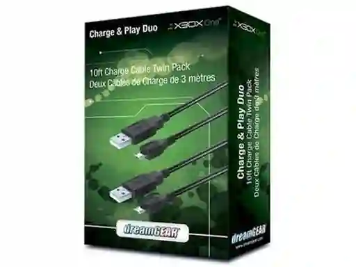 Xbox One Cables de Carga de 3 m Dreamgear