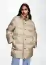 Abrigo Anorak Neu Misterio Talla 18 Mujer Mango