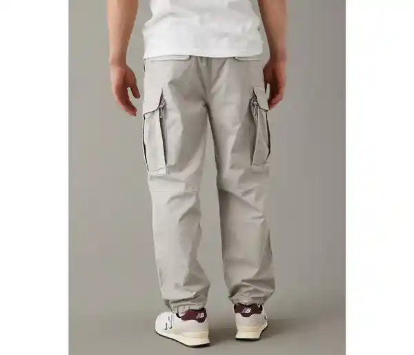 Pantalón Hombre Gris Talla MEDIUM American Eagle