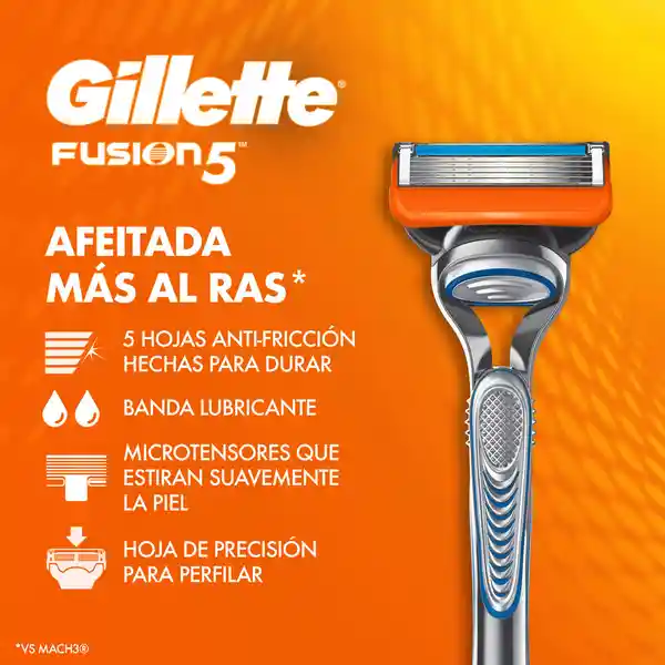 Gillette Máquina de Afeitar Fusion5