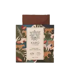 Karu Barra de Chocolate 60% Cacao