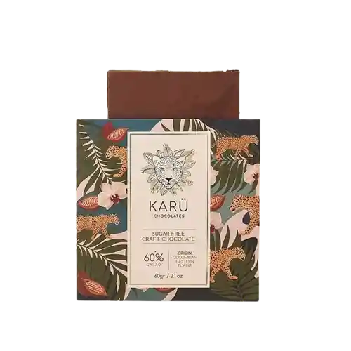 Karu Barra de Chocolate 60% Cacao