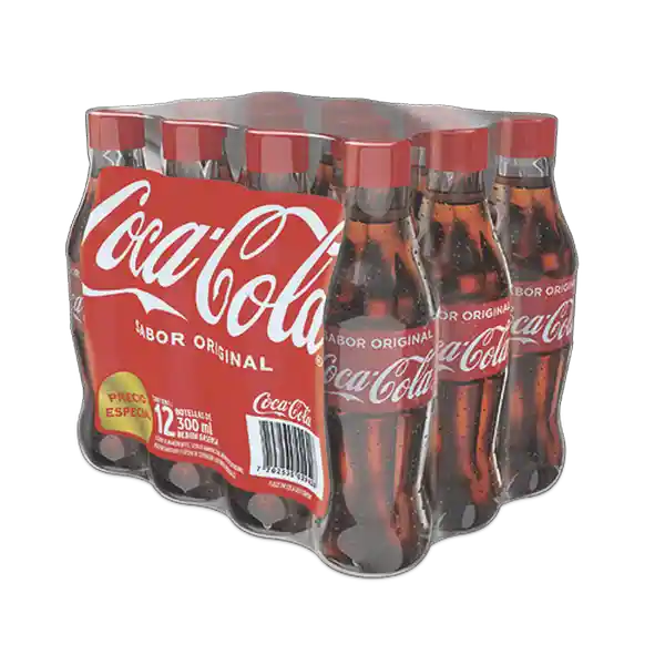 Gaseosa Coca-Cola Sabor Original 300Ml X 12 Unds