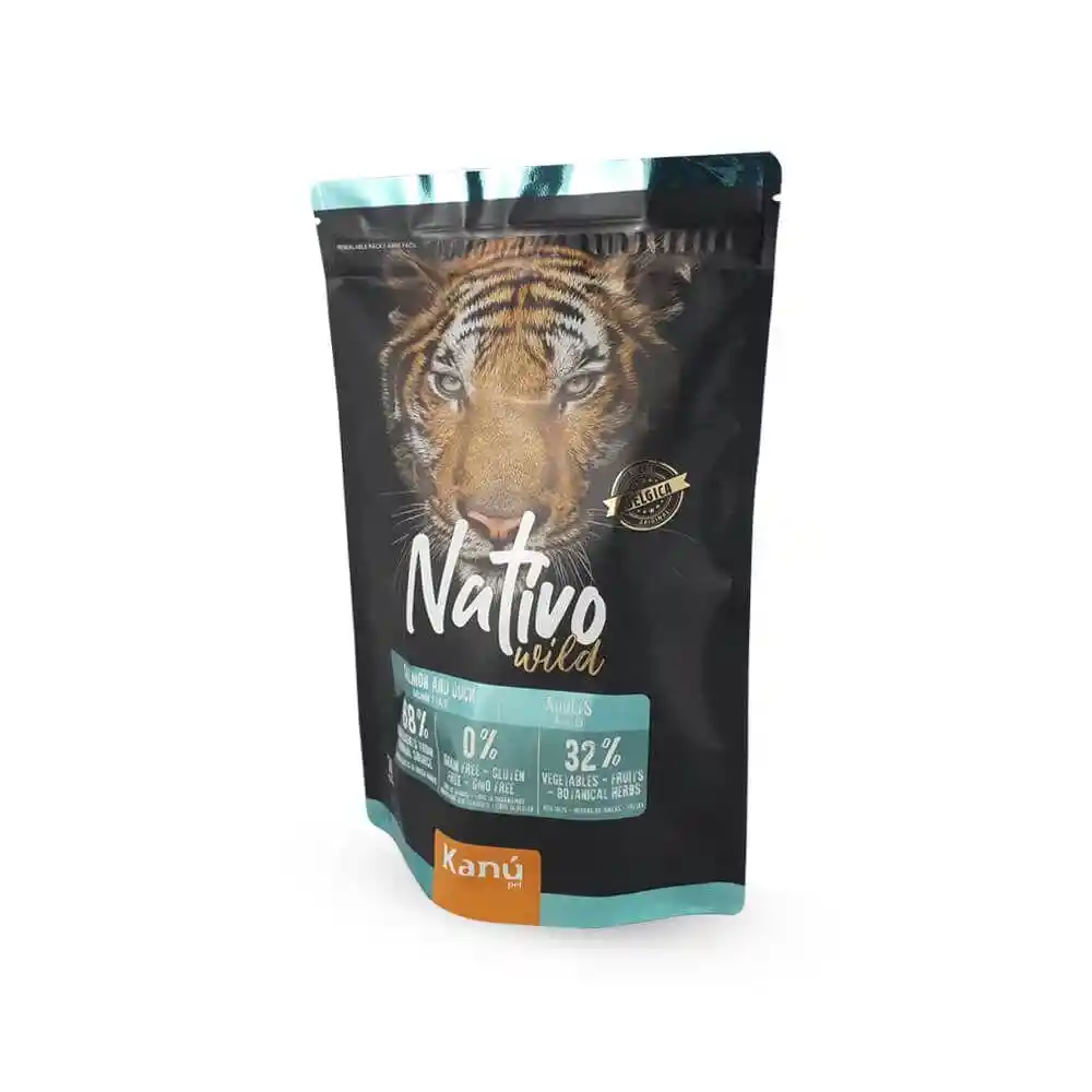 Kanu Alimento Para Gato Nativo Wild Adulto Sabor Salmón Y Pato