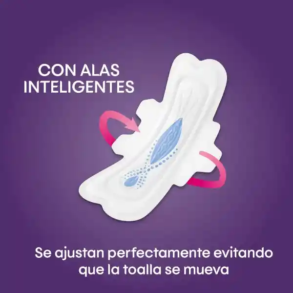Toallas Higiénicas Femeninas Kotex Nocturna Ultraprotect 16 Und