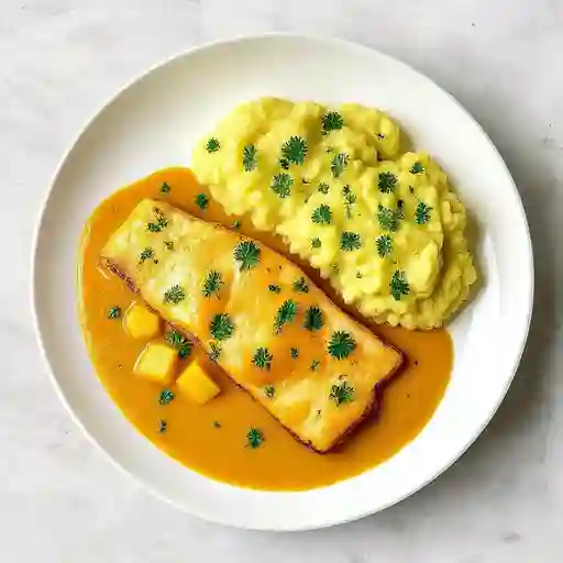 Filete De Pescado En Salsa De Coco Nuevo!