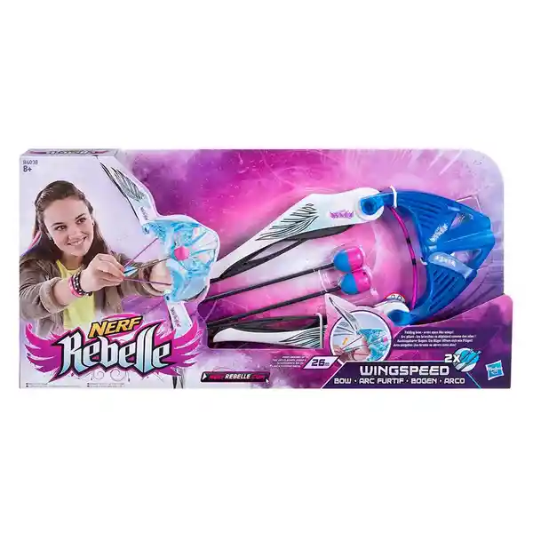 Nerf Lanzador Rebelle Secrets & Spies Arrow Pegasus Bow