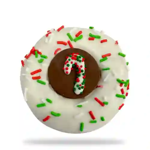 Donut Premium Navidad Baston