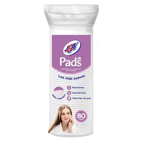 Jgb Almohadilla Pads Faciales