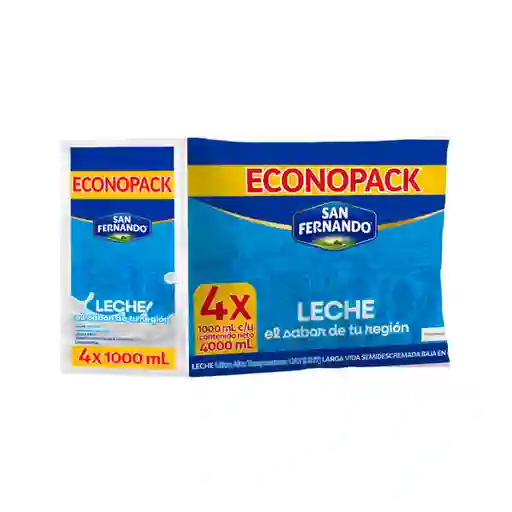 San Fernando Pack Leche Semidescremada