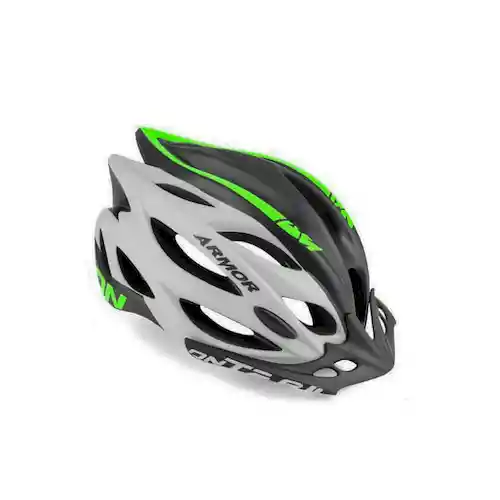 Ontrail Casco Armor Montaña Ruta Luz Trasera Integrada Verde M