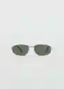 Gafas de Sol Isquia Oro Talla 99 Mujer Mango