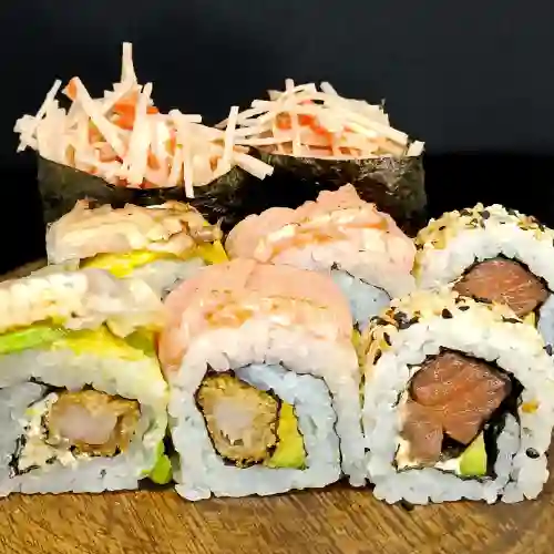 Combo 15 Makis+ Gunkan Kanikama