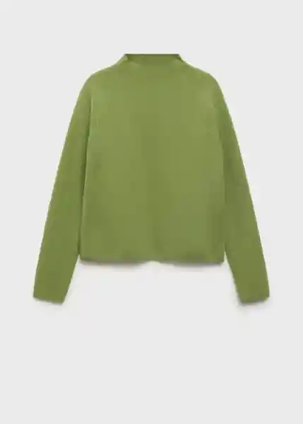 Jersey Chimney Verde Talla M Mujer Mango