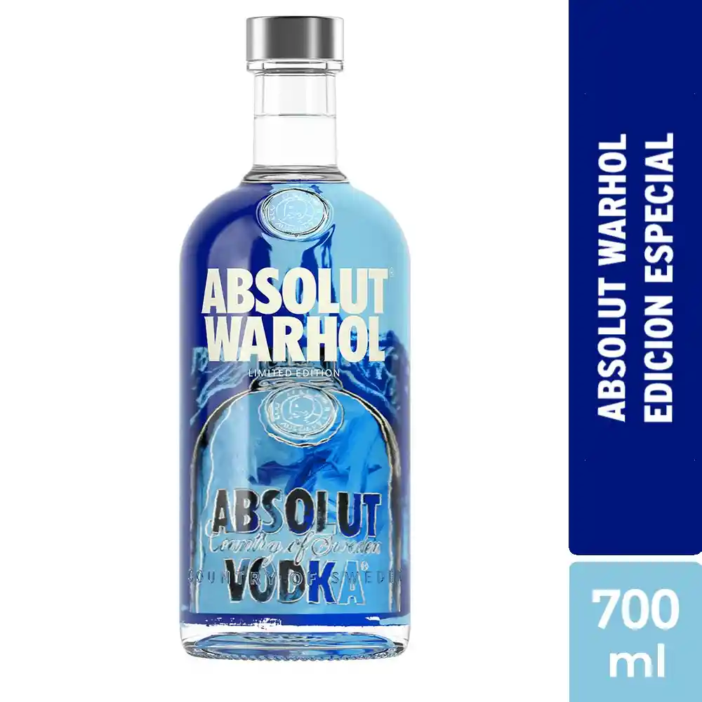 Vodka Absolut Warhol 700ml