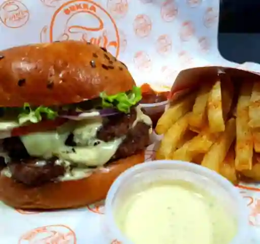 Hamburguesa Bacon Doble Bbq