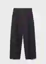 Pantalón Bali Navy Talla 38 Mujer Mango