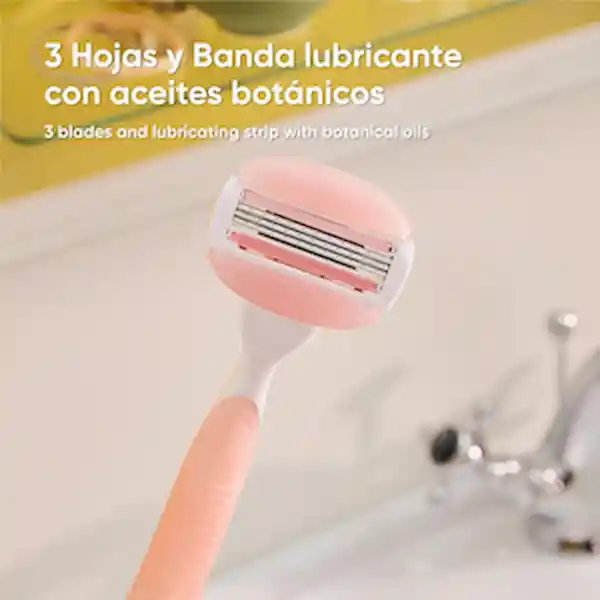 Gillette Venus Rasuradora Para Mujer + Cartuchos Humectantes