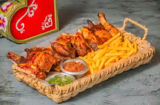 Pollo Familiar con Guarnición