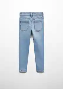 Jean Slim Tejano Medio Talla 10 Niños Mango