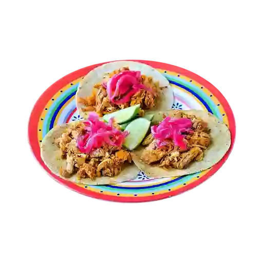 Orden de Tacos de Carnitas X 3