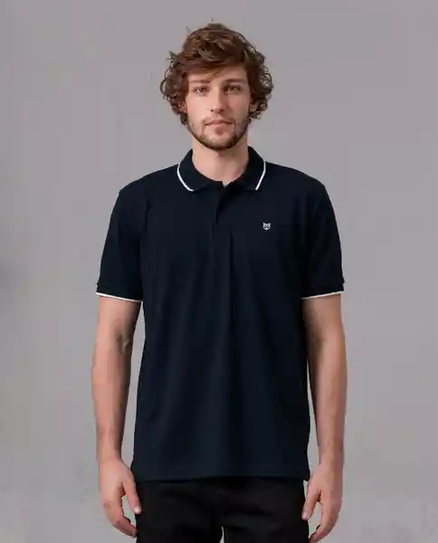 Camiseta Polo Hombre Azul Pacifico Ultraoscuro T M 82238 Rifle