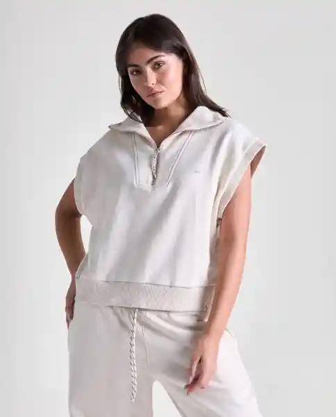 Chaleco Mujer Crudo Talla M 699G003_CRU130905 Americanino