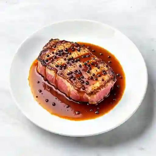 Punta de lomito a la pimienta