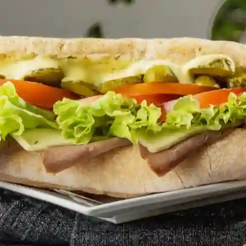 Sándwich Pavo Ahumado en Combo